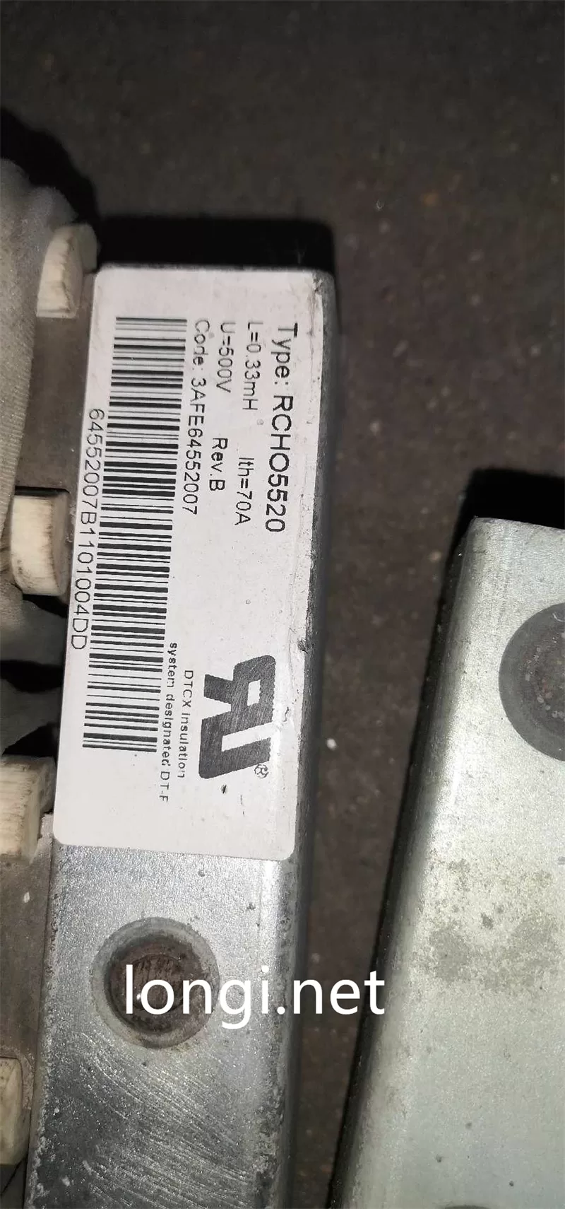 ABB RCHO5520 input reactor product photo
