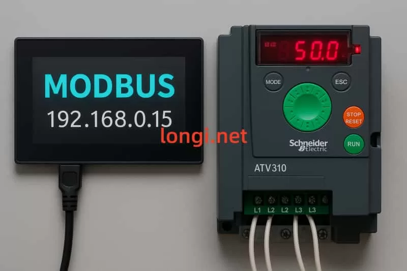 ATV310 and HMI communication