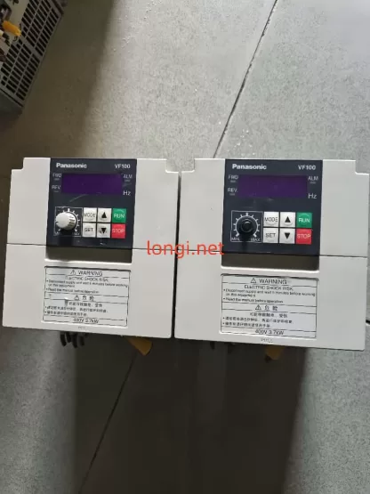 Used Panasonic VF100 Inverter AVF100-0374K 3.7kW 3PH 380V-460V Industrial VFD - Image 3