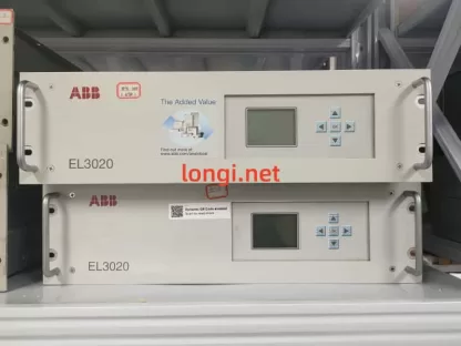 ABB EL3020 Gas Analyzer – Used Unit for O₂ / SO₂ Measurement with Uras26 Sensor & LCD Display - Image 5