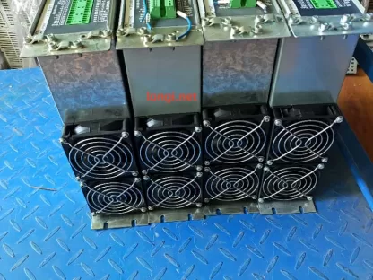 Parker SPD5NS Digital Servo Drive (SP21090102), 3-Phase 200–480V Input, 5A Output, With Cooling Fans, Good Condition - Image 4