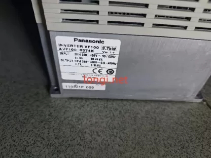 Used Panasonic VF100 Inverter AVF100-0374K 3.7kW 3PH 380V-460V Industrial VFD - Image 5