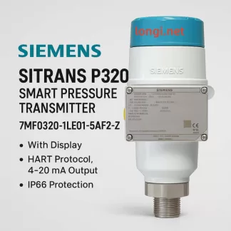 Siemens SITRANS P320 Pressure Transmitter 7MF0320-1LE01-5AF2-Z | HART | 4-20mA | Display | IP66