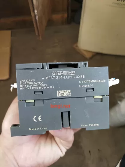 Siemens 6ES7214-1AD23-0XB8 PLC Used, Good Condition, Fully Functional - Image 2