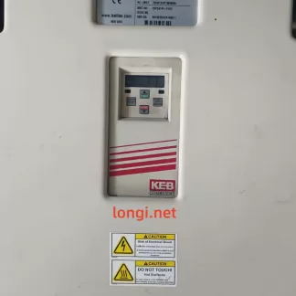 Used KEB COMBIVERT F5 Inverter 23F5A1R-YVC2, 104kVA, 3-phase input/output, fully functional, minor wear