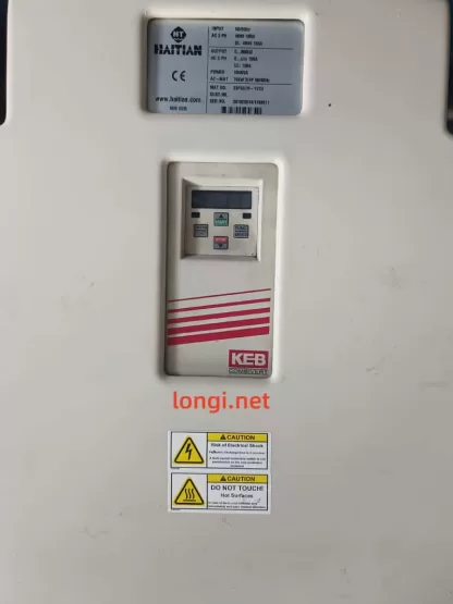 Used KEB COMBIVERT F5 Inverter 23F5A1R-YVC2, 104kVA, 3-phase input/output, fully functional, minor wear
