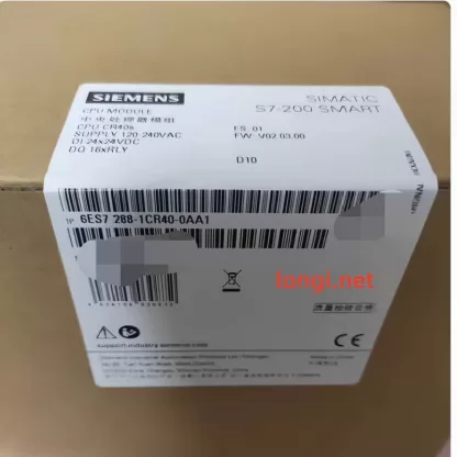 Siemens S7-200 SMART CPU Module CR40 (6ES7288-1CR40-0AA0) Original Compact PLC with Ethernet Port - Image 2
