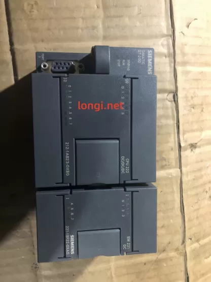 Siemens S7-200 PLC CPU 222 with EM 221 Digital Input Module – Used, Tested, Good Condition - Image 2
