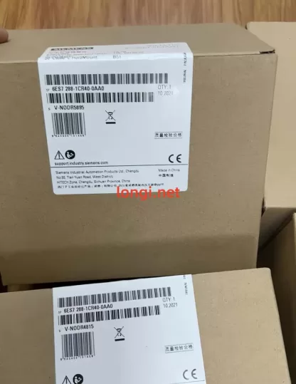 Siemens S7-200 SMART CPU Module CR40 (6ES7288-1CR40-0AA0) Original Compact PLC with Ethernet Port