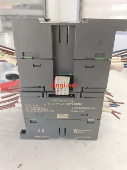Siemens S7-1200 PLC 6ES7214-1AD23-0XB8 and Expansion Module 6ES7223-1BH22-0XA8 Used