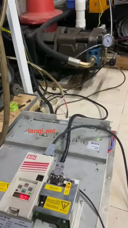 Used KEB COMBIVERT F5 Inverter 23F5A1R-YVC2, 104kVA, 3-phase input/output, fully functional, minor wear - Image 5