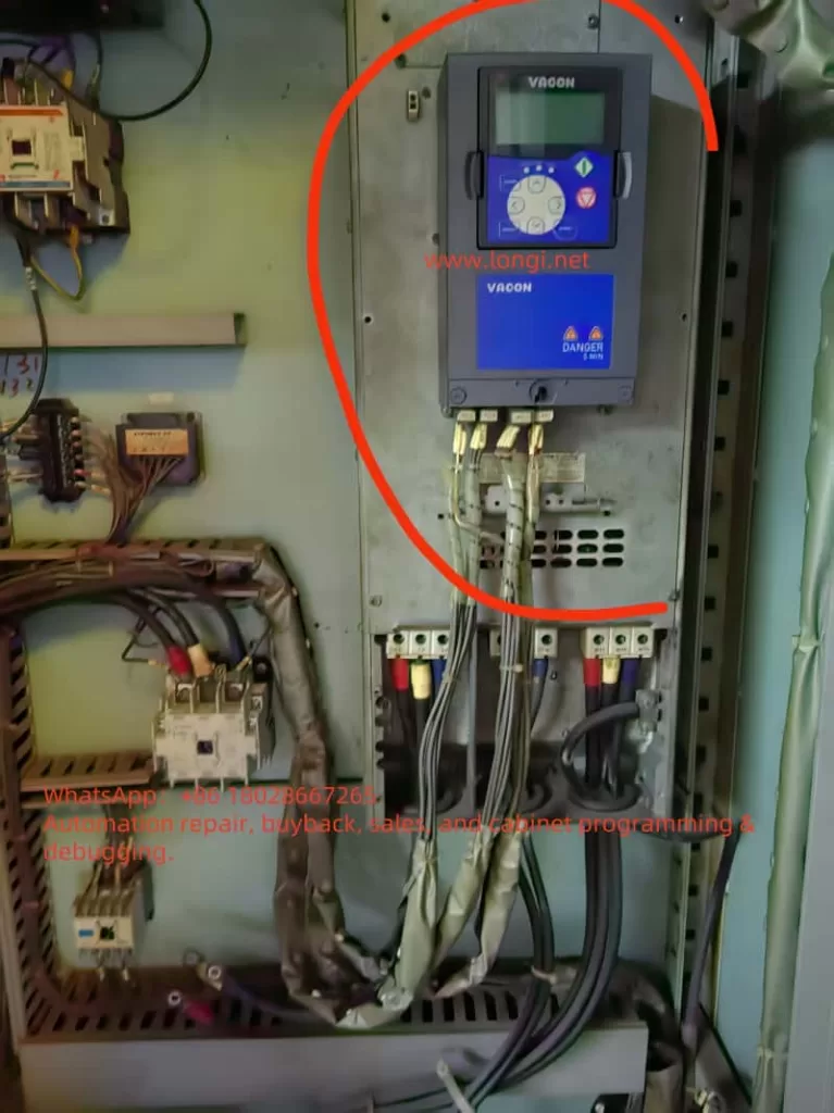 Electrical Cabinet Diagram for VACON NXP Application on Ships