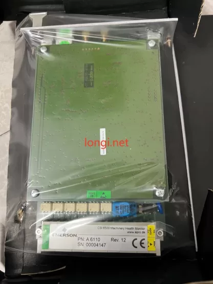 Emerson EPRO CSI 6500 A6110/A6140 Vibration Monitoring Module – Original Stock - Image 2