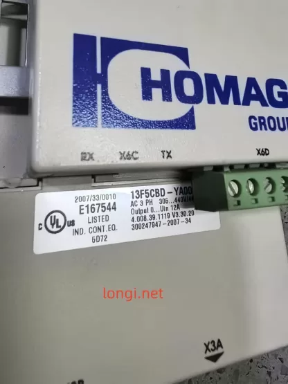 KEB F5 Inverter 13F5CBD-YA00 5.5kW from HOMAG Machine, Original Used - Image 5