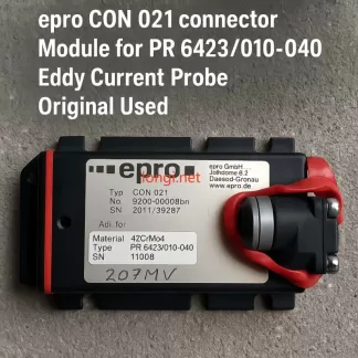 epro CON 021 Connector Module for PR 6423/010-040 Eddy Current Probe Original Used
