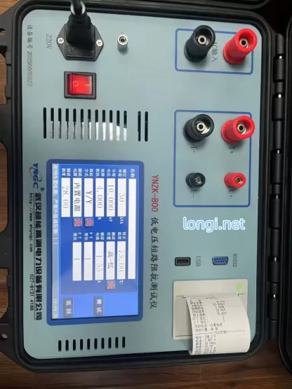 YNZK-800 Low Voltage Short-Circuit Impedance Tester – Used, Excellent Condition, Manufactured in June 2025