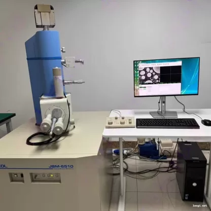 JEOL JSM-6510 Used Scanning Electron Microscope with Vacuum Pump & Control System