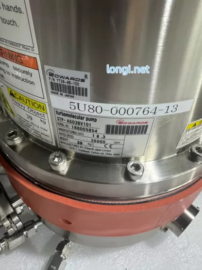 Edwards STP-A803BV101 Turbomolecular Pump with Controller – Used - Image 4