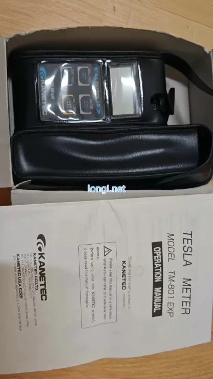 KANETEC TM-801EXP Tesla / Gauss Meter Magnetic Field Strength Tester - Image 3