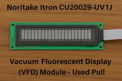 Noritake Itron CU20029-UV1J Vacuum Fluorescent Display (VFD) Module - Used/Disassembled
