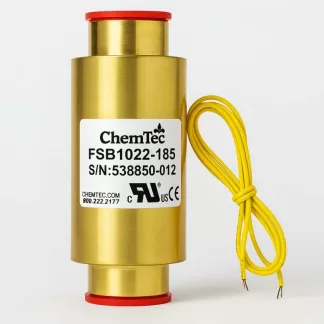 ChemTec FSB1022-185 Brass Flow Switch Non-Adjustable Flow Monitor