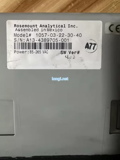 Emerson Rosemount Analytical 1057 Multi-Parameter Liquid Analyzer Transmitter – Used, Tested Good Condition - Image 2