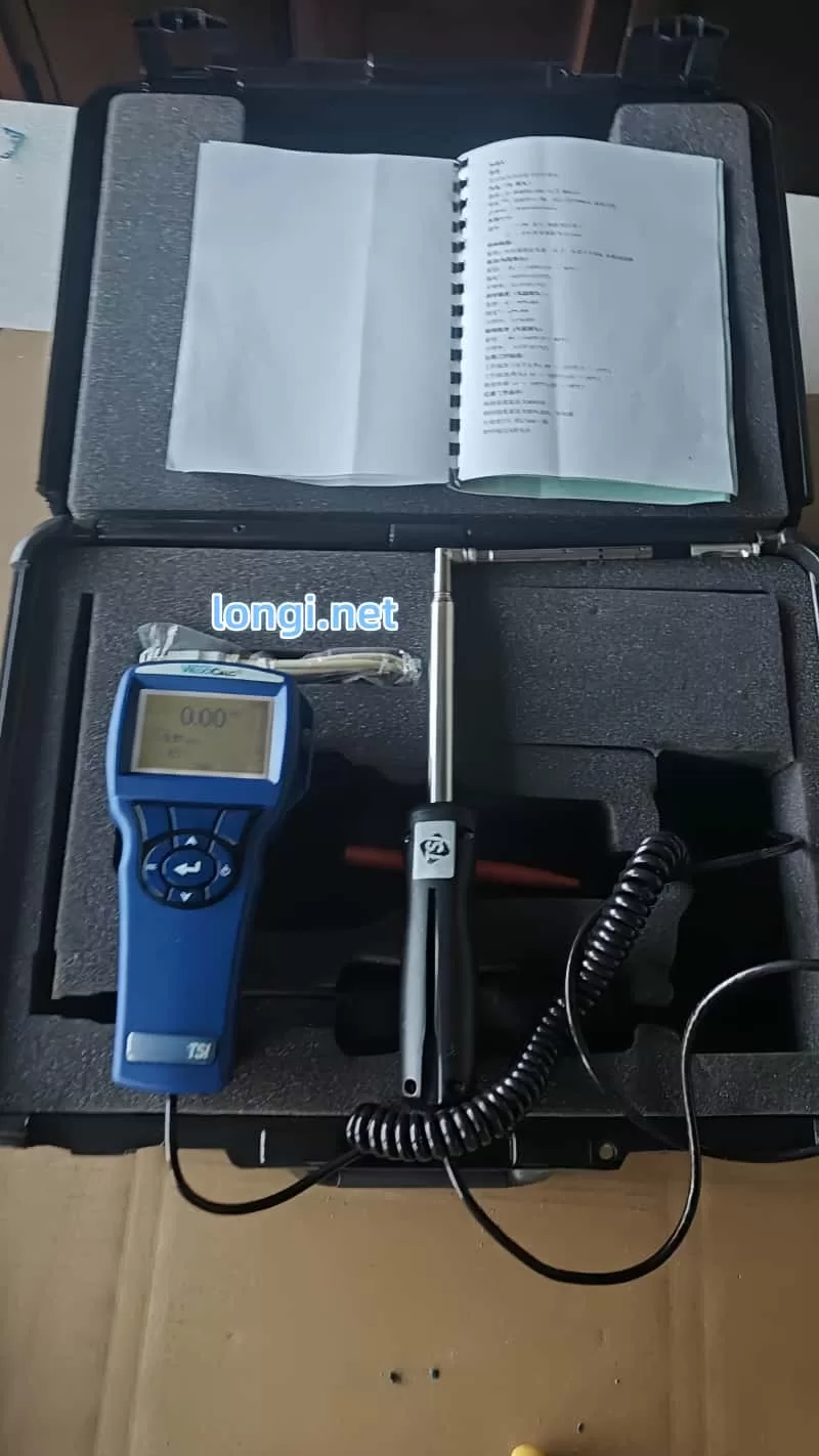 TSI 9535-A VelociCalc Hot-Wire Anemometer | Air Velocity, Flow, and Temperature Meter | Complete Set with Original Probe & Case - Image 3