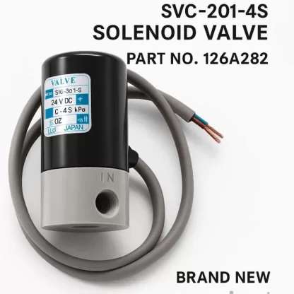 DKK COD-203A Permanganate Index Online Analyzer SVC–201-4S Solenoid Valve, Part No. 126A282, Brand New