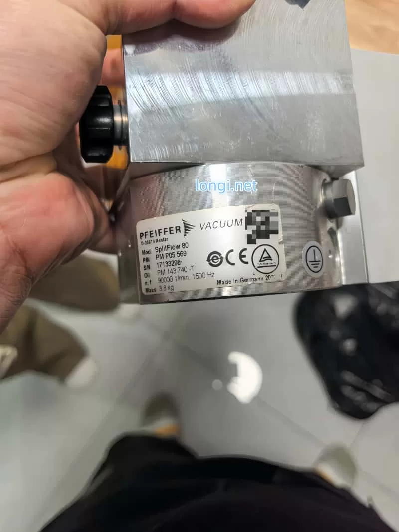 Pfeiffer Vacuum SplitFlow 80 Molecular Pump PM P05 569, DN100 ISO-K, Made in Germany - Image 5