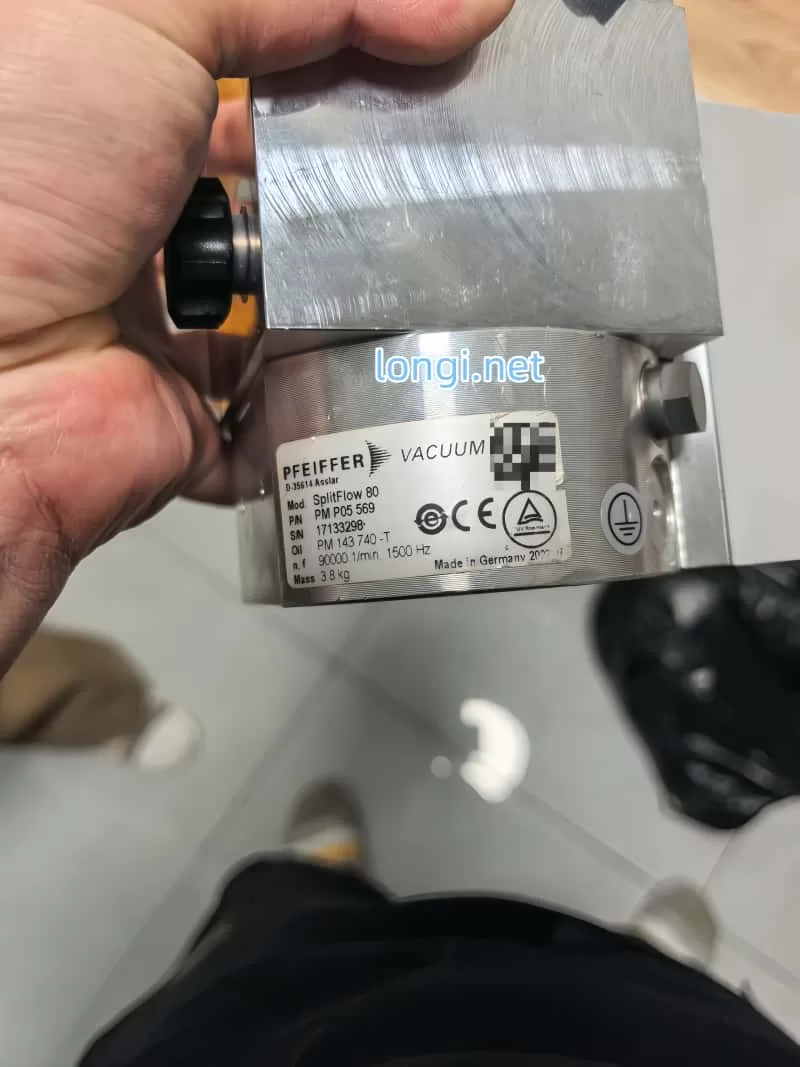 Pfeiffer Vacuum SplitFlow 80 Molecular Pump PM P05 569, DN100 ISO-K, Made in Germany - Image 4