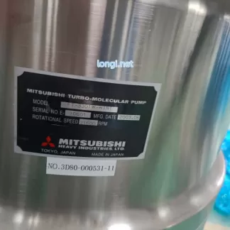 Mitsubishi FT-3301W Turbo Molecular Pump – Japan Original, 21,600 rpm, with VAT Valve