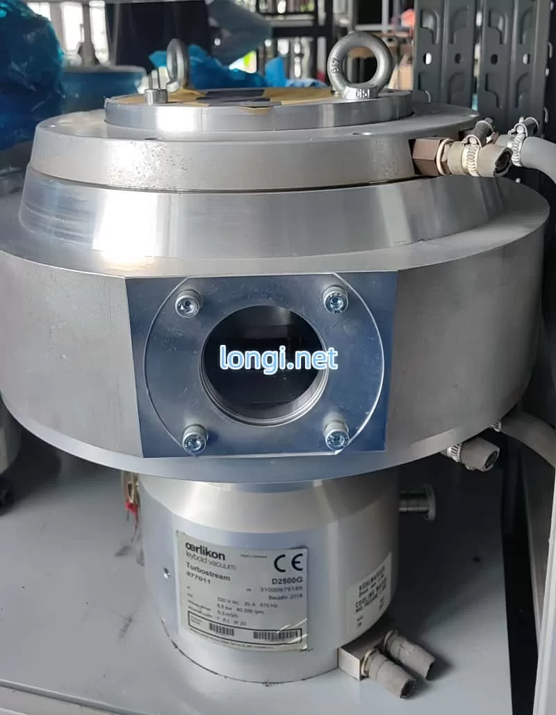 Oerlikon Leybold Vacuum Turbostream D2500G 877011 Turbomolecular Pump for CO₂ Laser Cutting Machine - Image 4