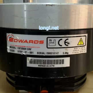 Edwards EXT255H Turbomolecular Pump with EXDC80 Controller and Thermo 275071 Vacuum Gauge – Used