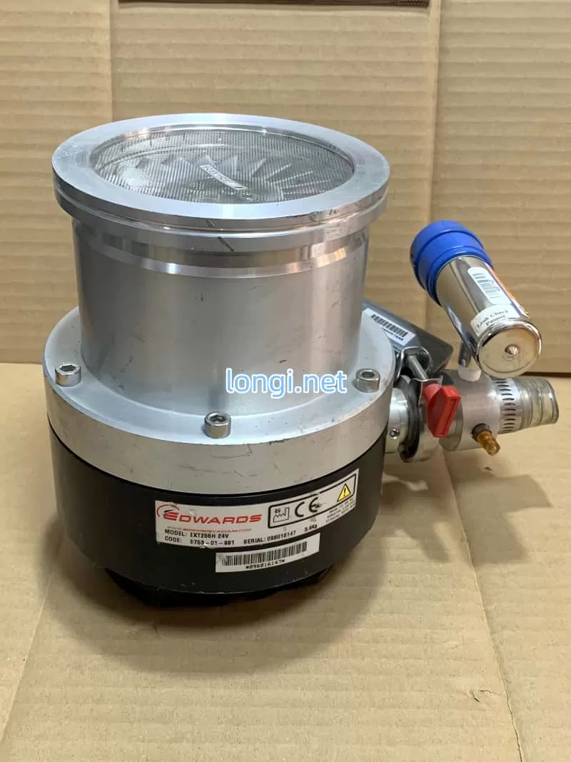 Edwards EXT255H Turbomolecular Pump with EXDC80 Controller and Thermo 275071 Vacuum Gauge – Used - Image 2