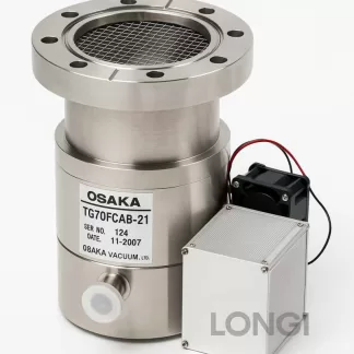 OSAKA Vacuum Compound Molecular Pump TG70FCAB-21 with TC75 Controller, CF63 Flange, Made in Japan