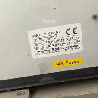 Rigaku R-AXIS IV++ X-Ray Diffraction System | Japanese Original 2D Image Plate Detector