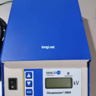 SIMCO-ION Chargemaster CM20 high voltage power supply front view with cables