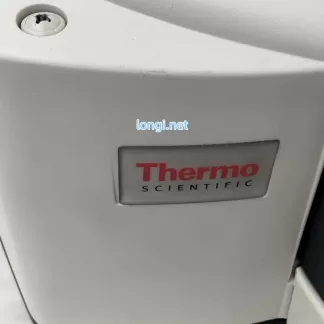 Thermo Scientific logo on Nicolet iS10 FTIR spectrometer housing