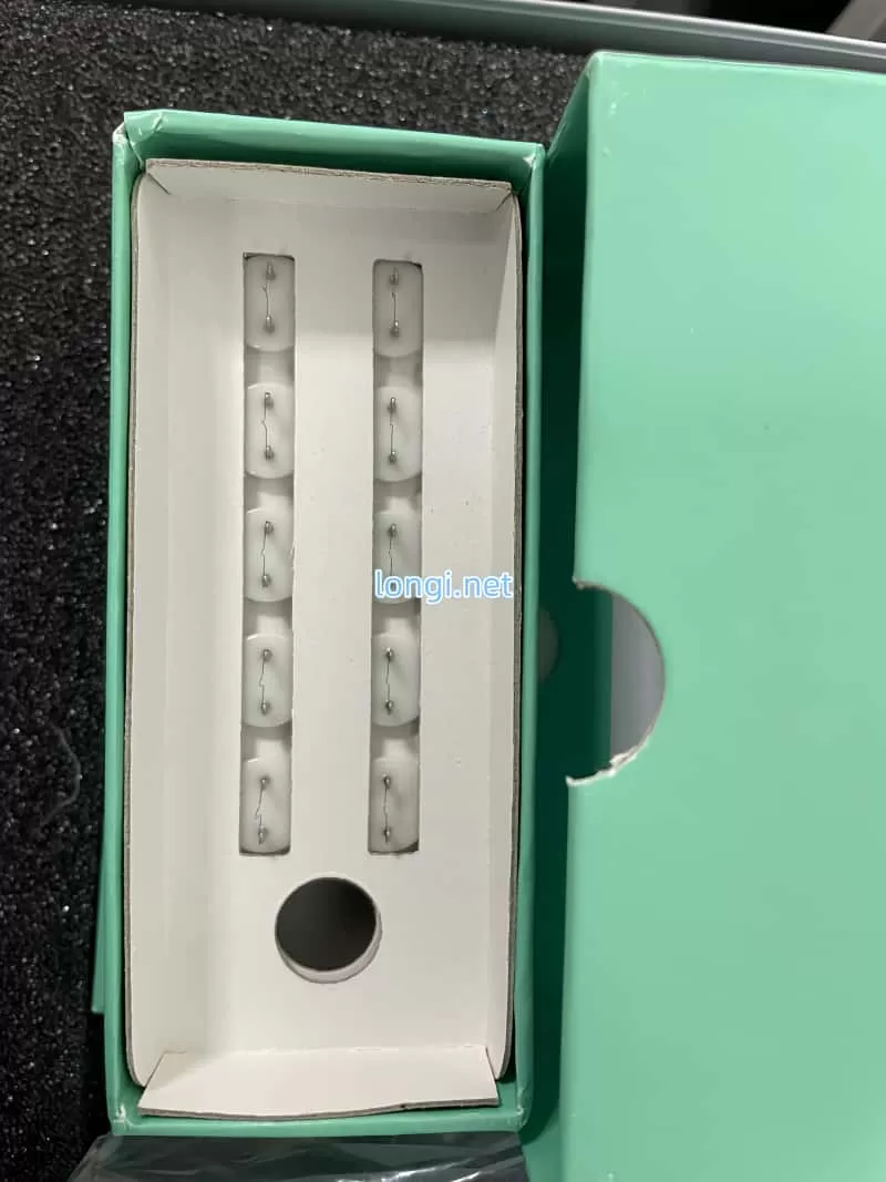 Close-up image of A054L filament packaging for Zeiss EVO10 and EVO15 SEMs.