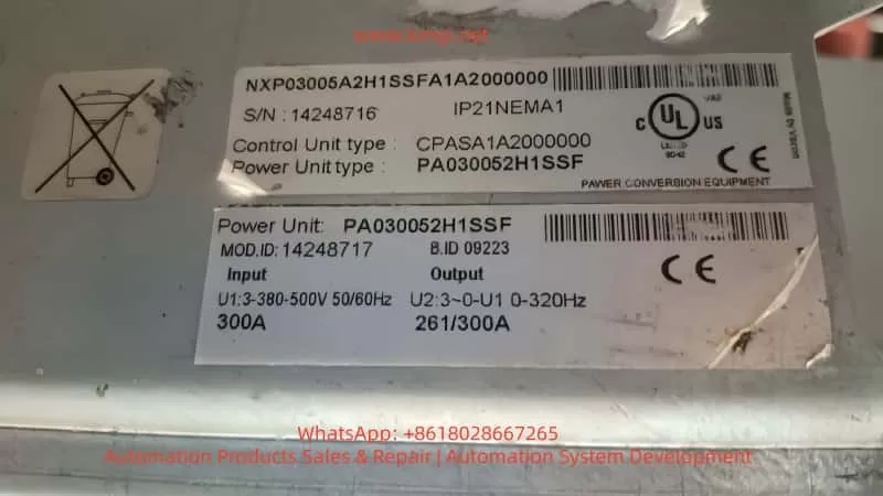 VACON NXP03005A2H1SSF