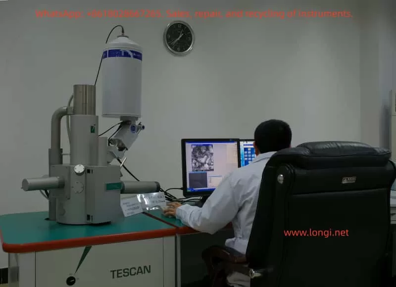 During the usage of TESCAN VEGA3 scanning electron microscope.