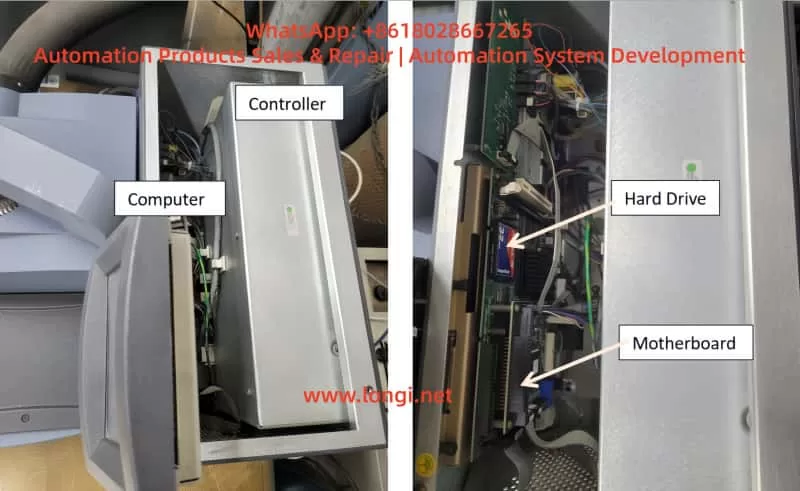 Internal physical diagram of DSQ 100