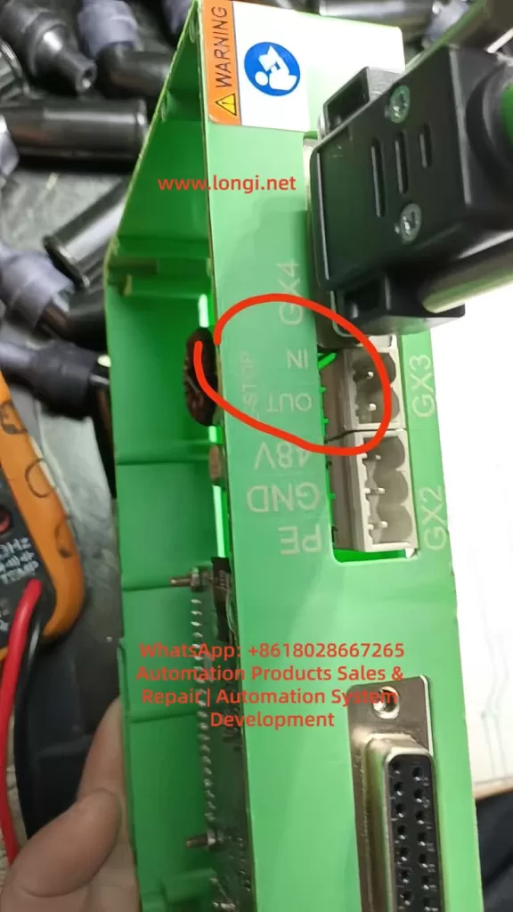 Terminal block for ED electric screwdriver