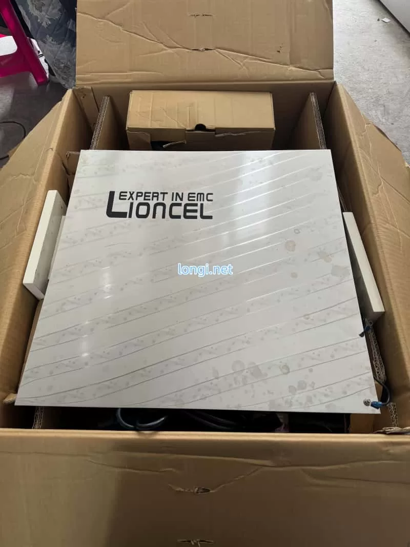 Kikusui KES4021A rear panel power input and warning labels