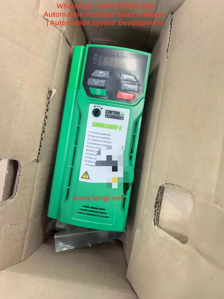 Nidec Commander C200 C300 manual drive keypad
