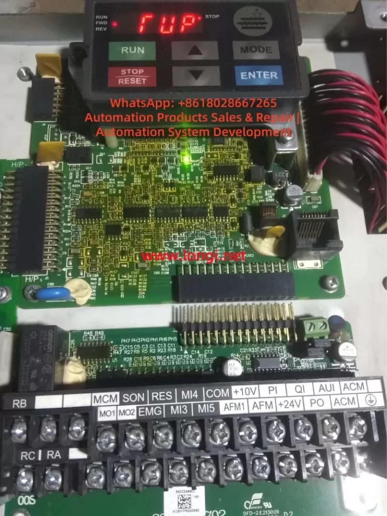 TUP or RUP deplay on VFD-LV 