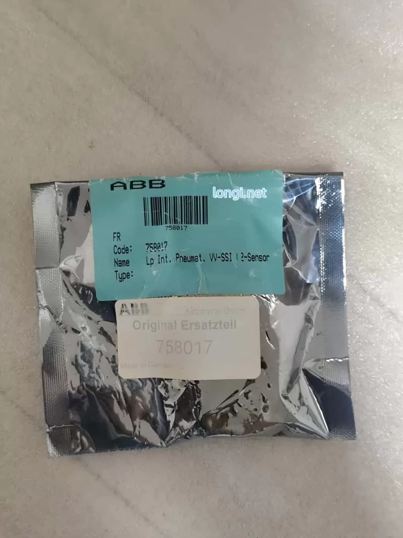Original ABB oxygen board 758017 ESD packaging