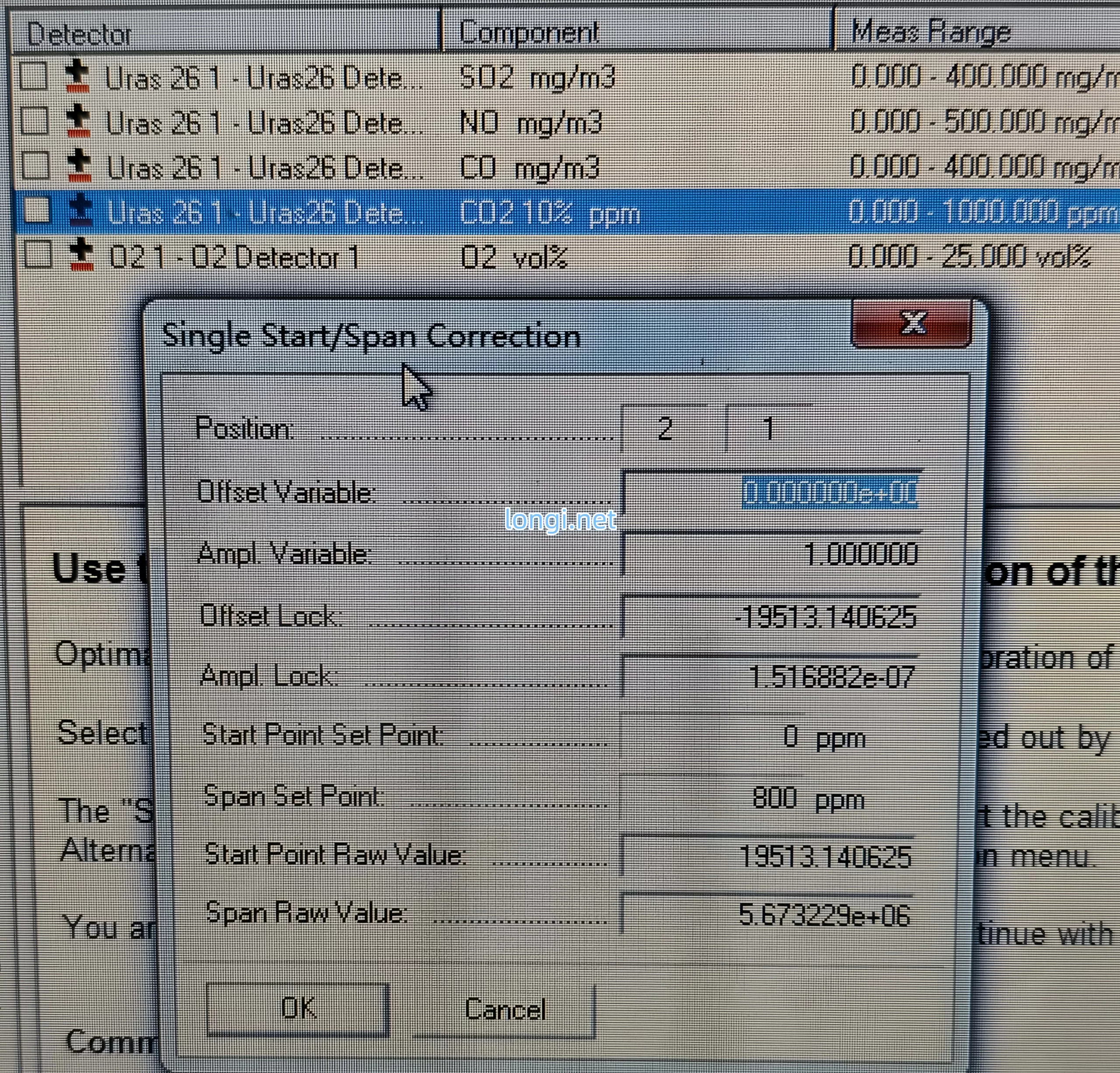 Original ABB CO2 detector module for URAS analyzer
