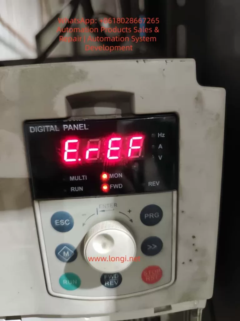 E.REF fault