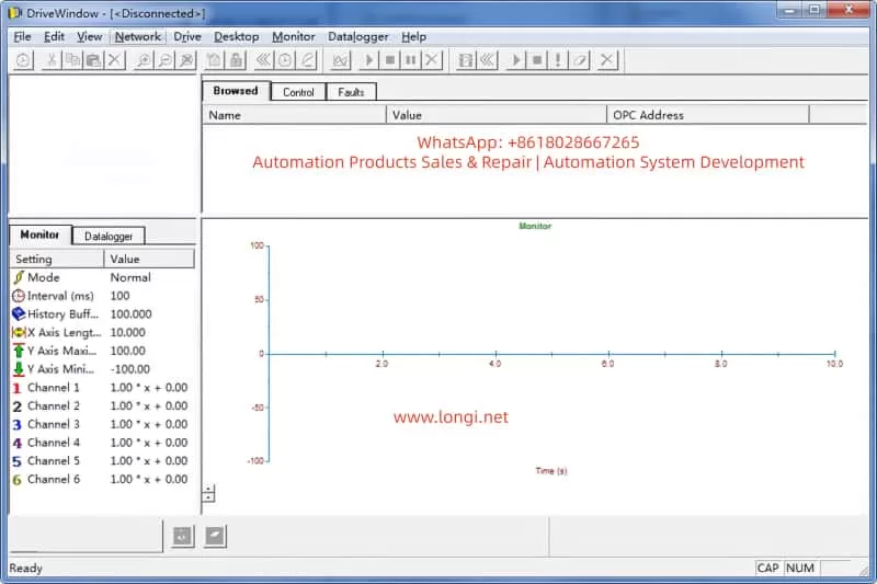 DRIVEWINDOW interface